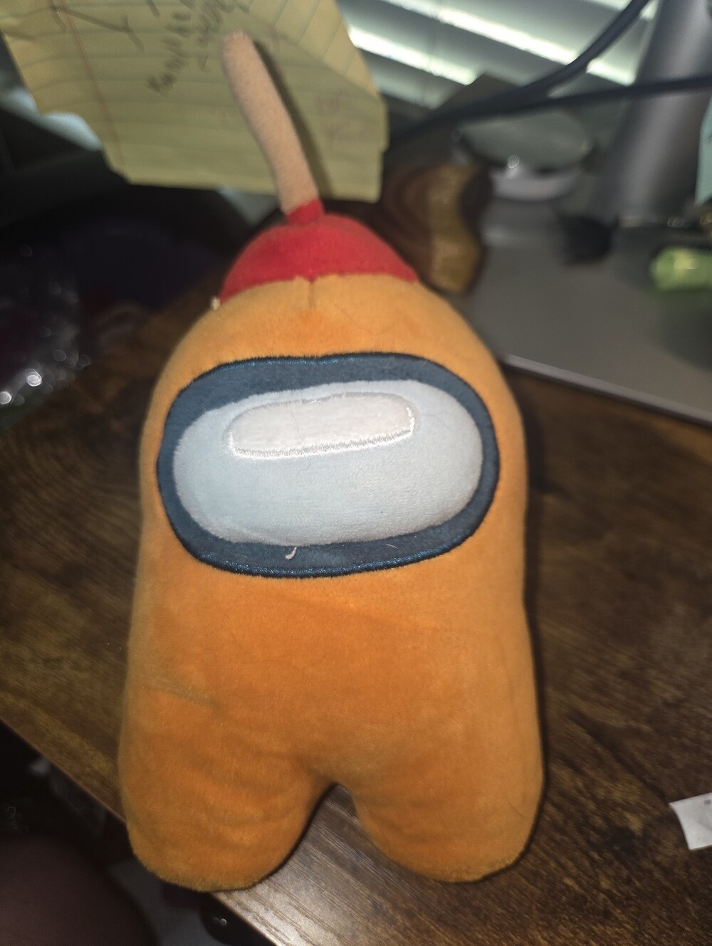 8.5in Orange Plunger Among Us Toikido Plush